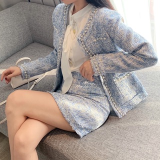 Set dạ tweed hàng cao cấp ( ảnh thật t2)