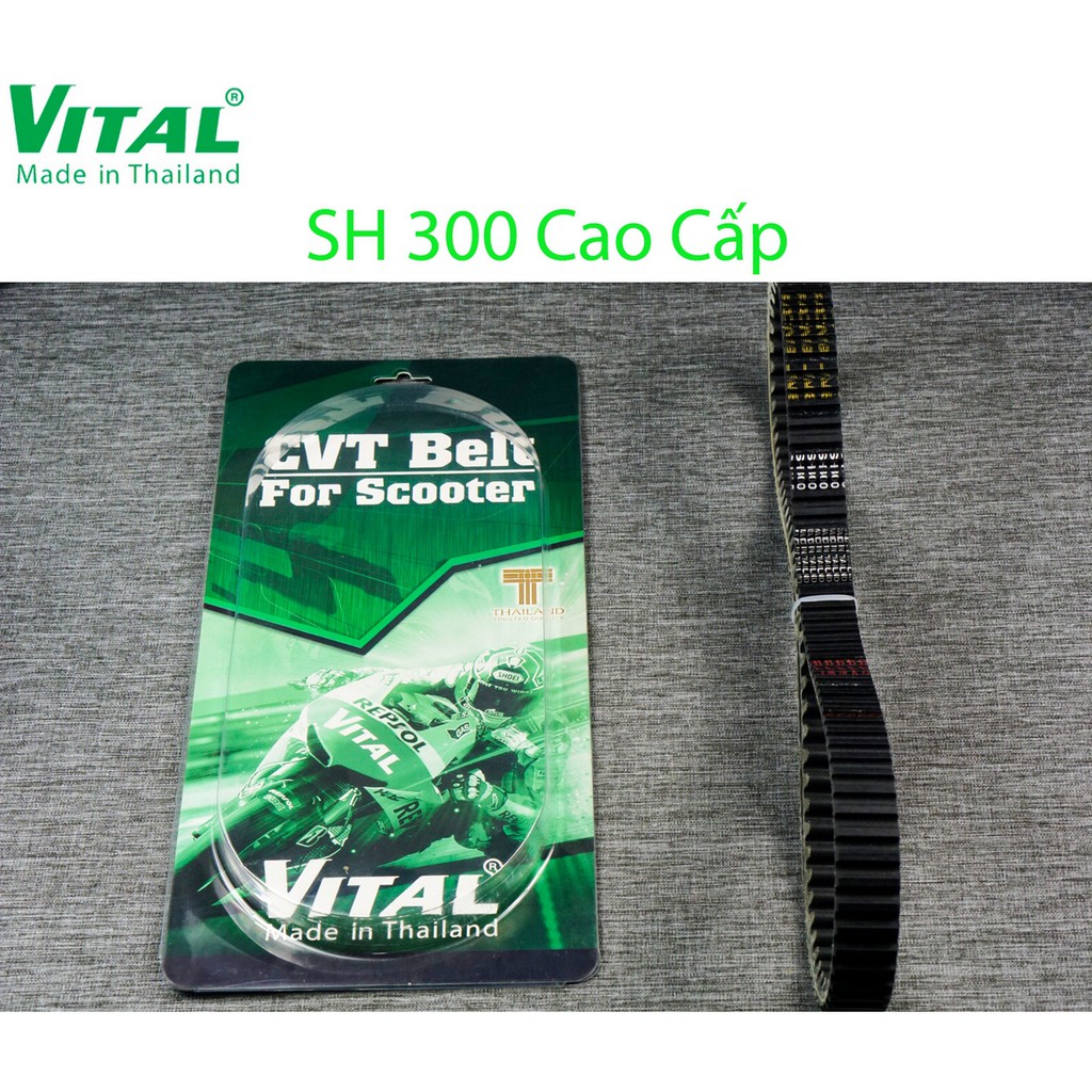 Dây Curoa Sh, Sh 300i hiệu VITAL - Dây curoa VITAL Thái Lan hàng cao cấp đi được trên 40.000 Km