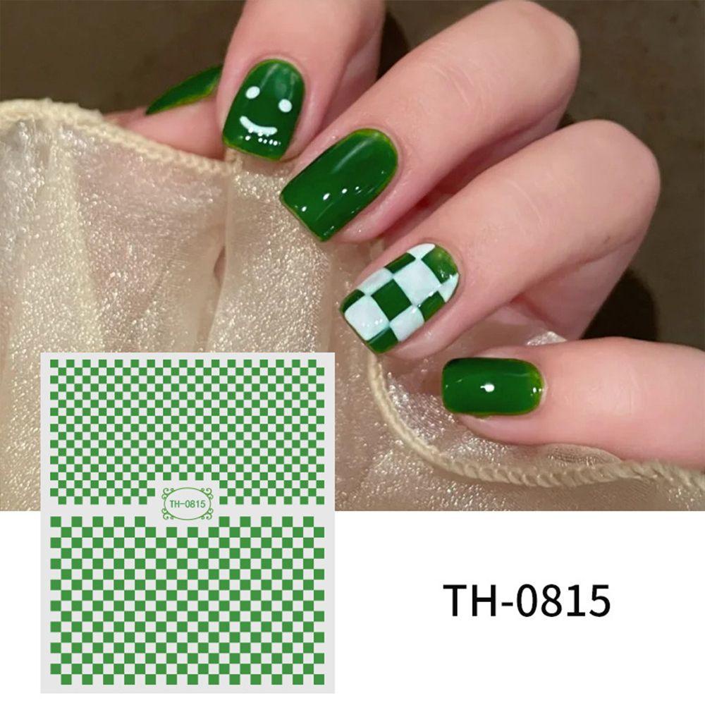 Miếng Dán Trang Trí Móng Tay Hình Trái Tim DIY