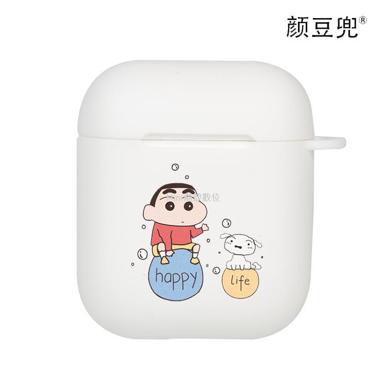 Vỏ Bảo Vệ Hộp Đựng Tai Nghe Hình Cậu Bé Bút Chì Shin-Chan Cho Airpods Pro 2 / 3 Apple