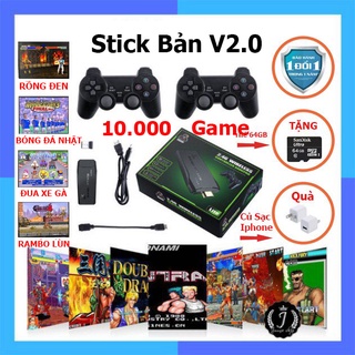 Game Stick 4K – M8 cài sẵn 10.000 game + 50 game ps1 mới – máy chơi game stick cầm tay không dây