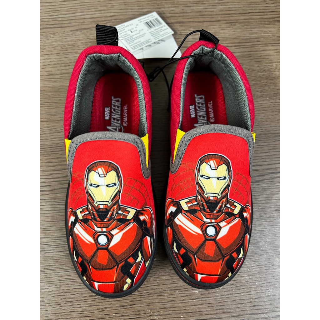 Bước Chân Mạnh Mẽ - Giày Slip-On Marvel - Iron Cho Bé Trai!