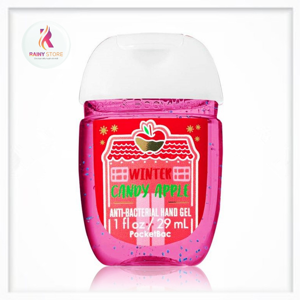 Gel rửa tay khô Bath & Body Works Winter Candy Apple 29ml