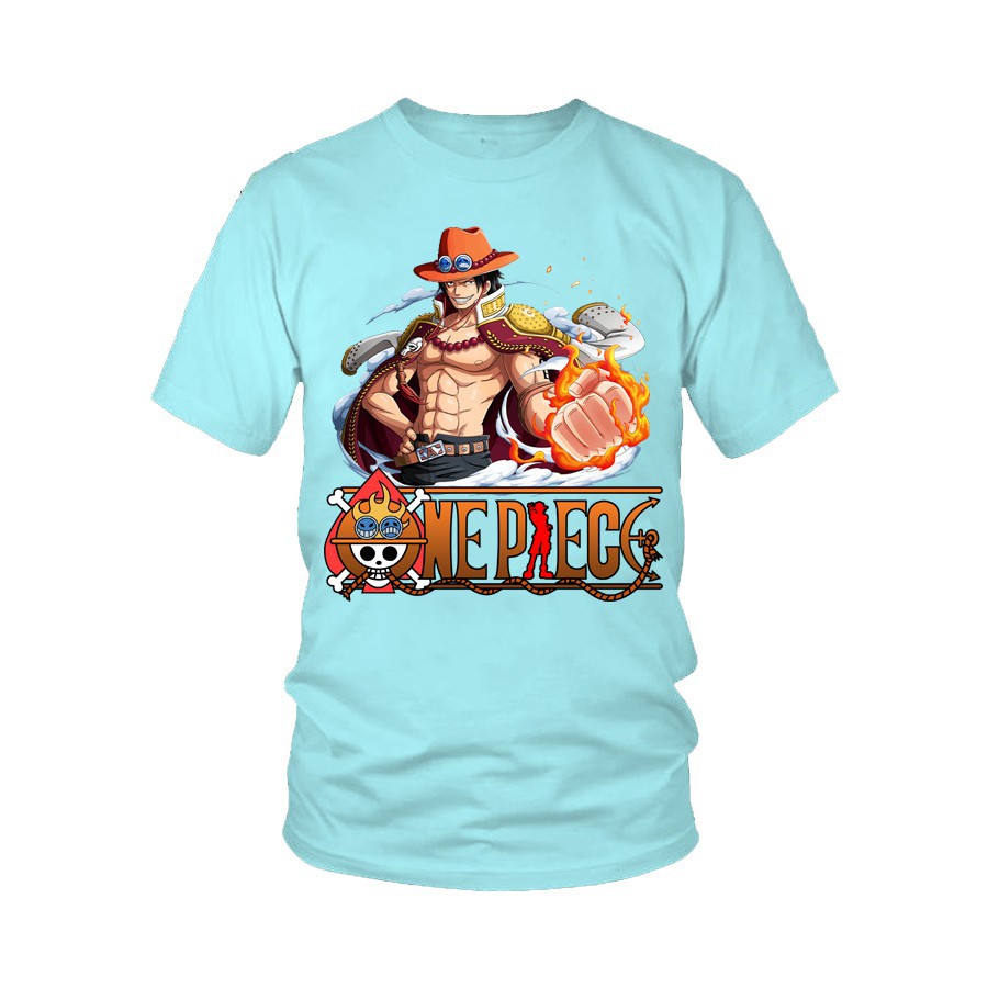 Áo thun Nam One Piece Ace tphcm M12