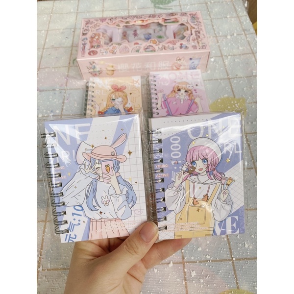 Sổ lò xo A7 công chúa