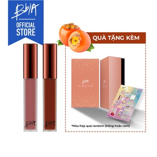 Set 2 Cây Son Kem Lì Bbia Last Velvet Lip Tint - Brick Tone (2 Cây X 5g X Hộp X Sticker) Limited Edition