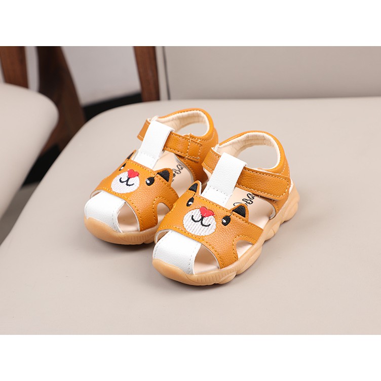 dép sandal bé trai size 15-19 đế mềm