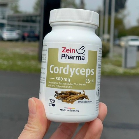 Tinh chất đông trùng hạ thảo Zein Pharma Cordyceps CS 4 của Đức, 120 viên