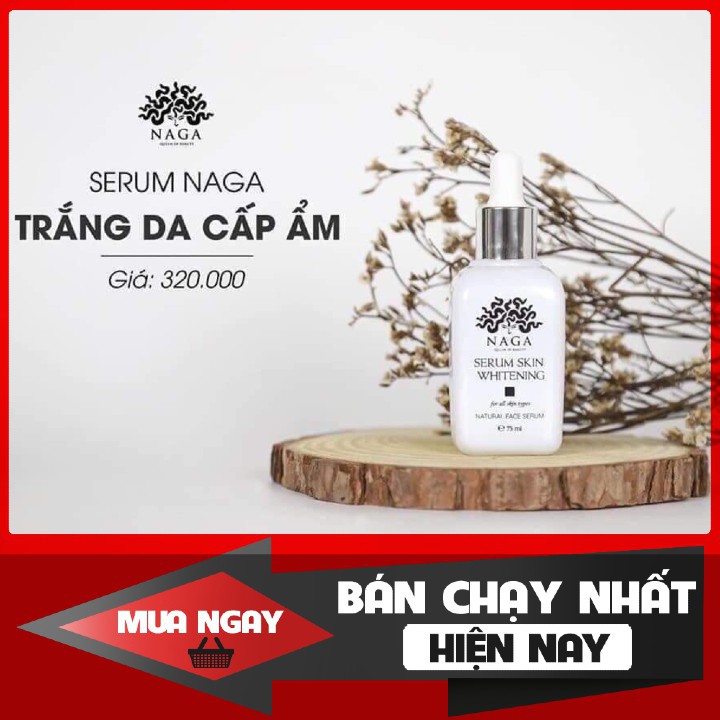 Serum Trắng Da Cấp Ẩm NAGA - Mỹ Phẩm Sạch Nhật Bản NAGA