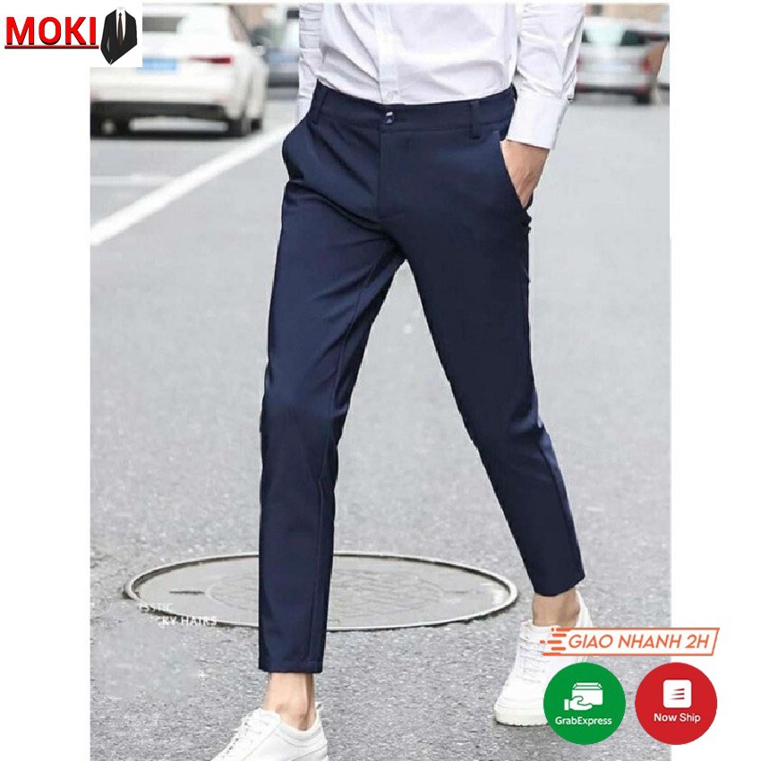 Quần tây âu nam MOKI dáng slimfit, chuẩn thiết kế hàn quốc, cực tôn dáng, lịch sự, trẻ trung | WebRaoVat - webraovat.net.vn