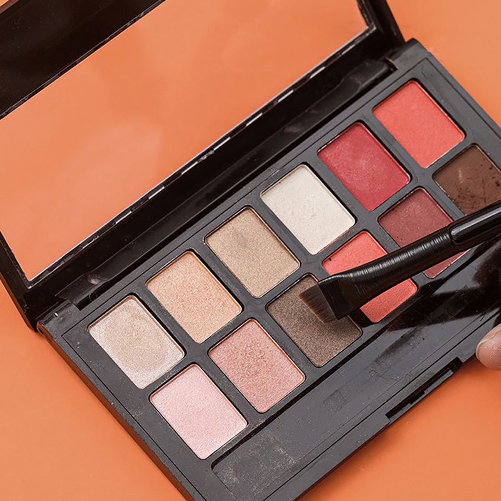 [Hàng mới về] Cọ trang điểm lông mày và kẻ mắt chuyên nghiệp sợi mềm bền đầu phẳng góc nghiêng dễ sử dụng