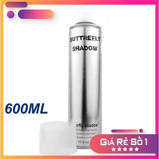 Gôm Xịt Tóc Butterfly Shadow Dung Tích 600ml