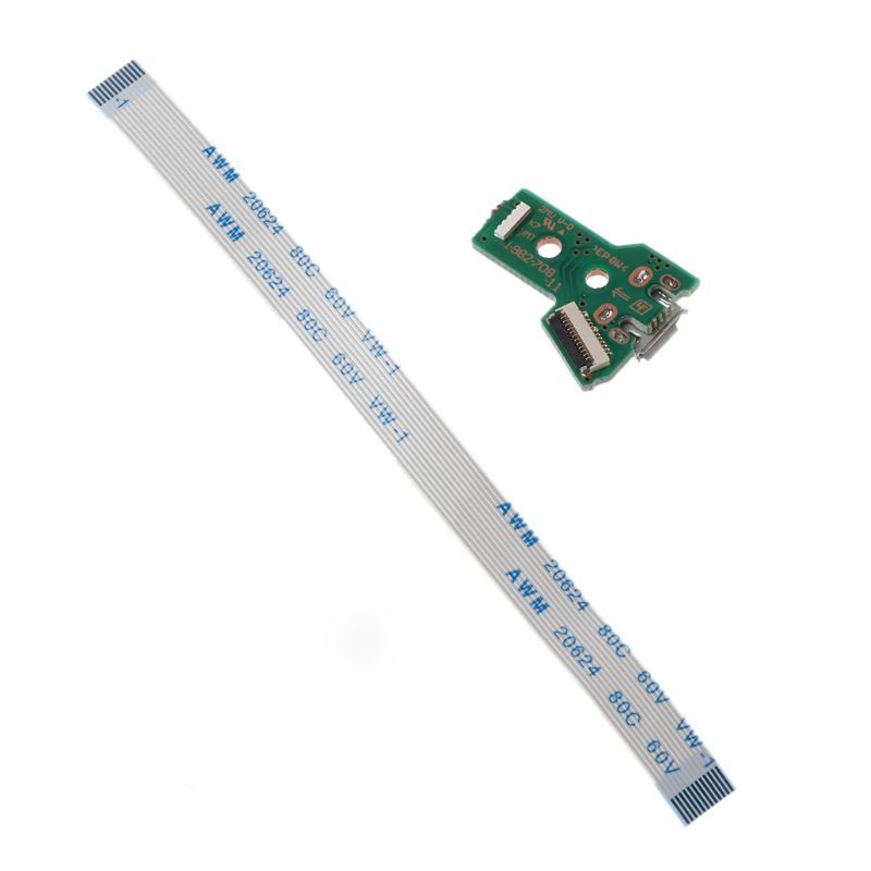 Bảng mạch cổng sạc USB JDS-055 12 chấu cho tay cầm chơi game SONY PS4