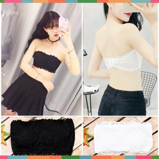 GIÁ GỐC -  Áo Bra Ren Quây Ngang Không Dây - Shop Huyền Tít