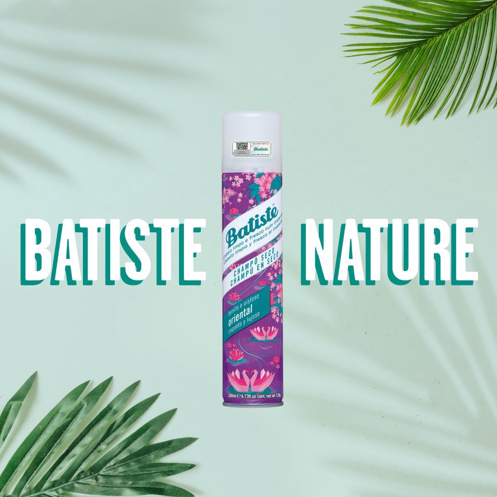 Dầu gội khô Batiste Dry Shampoo 200ml