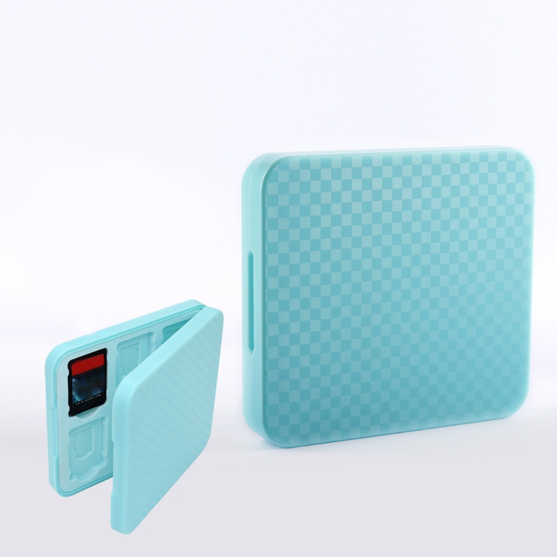 Hộp Đựng Thẻ Game 12 Trong 1 12 Ngăn Bằng ABS + Silicon Mềm Nhỏ Gọn