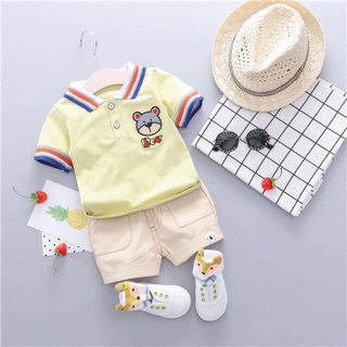 Sét bộ gấu quần kaki