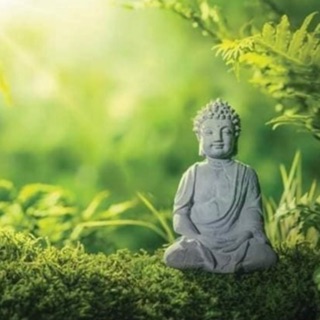 Tượng phật giả cổ trang trí tiểu cảnh