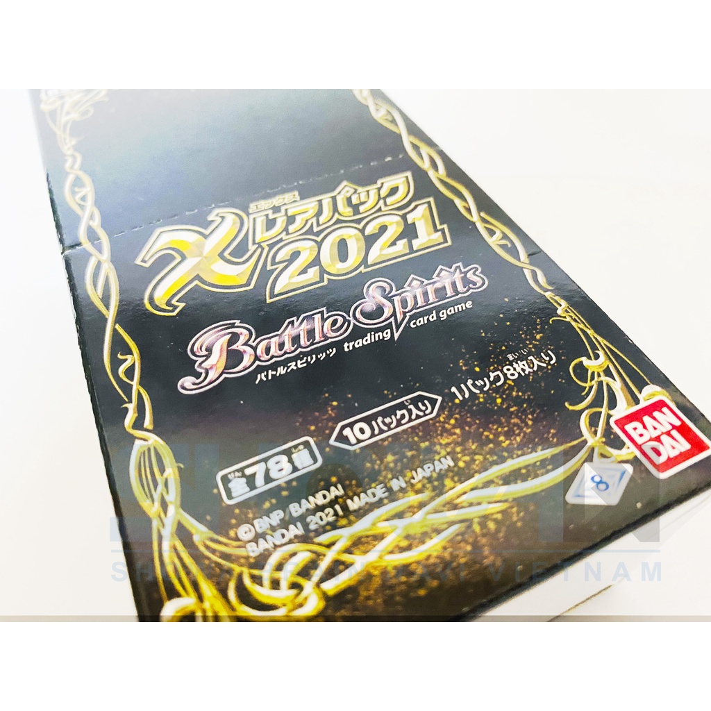 Bộ cờ chiến thuật Battle Spirits - Hộp mở rộng BSC38 - Phiên bản X Rare Pack 2021 - 1 hộp/10 gói