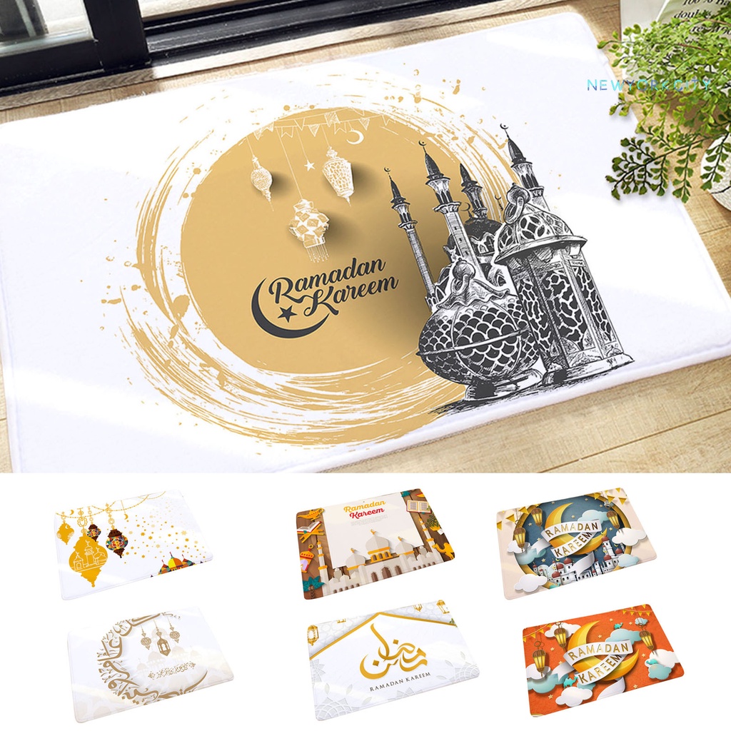 Thảm Chùi Chân Chống Trượt Không Phai Màu Trang Trí Nhà Cửa