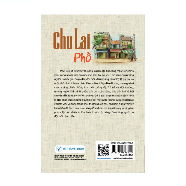 Sách văn học - Phố (Chu Lai)