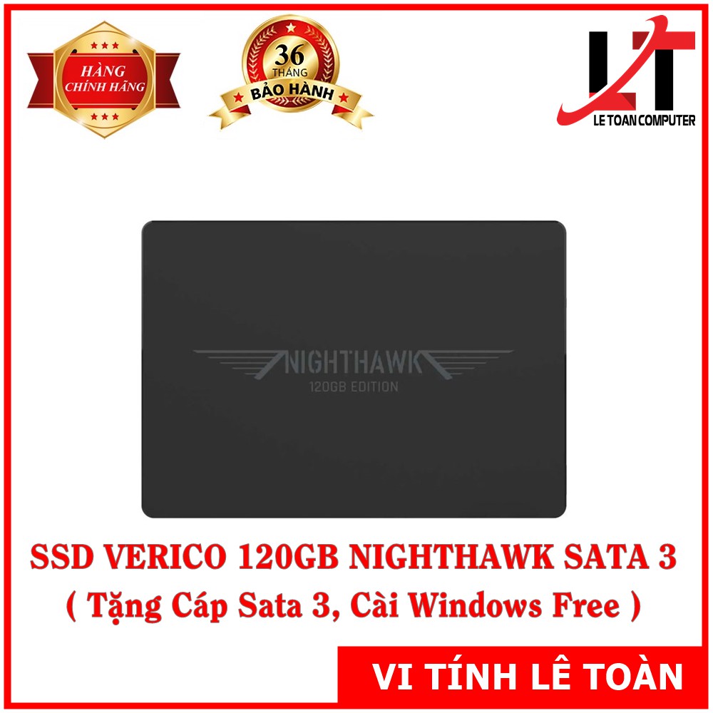 Ổ cứng SSD 120G Verico Nighthawk Sata 3 Chính Hãng