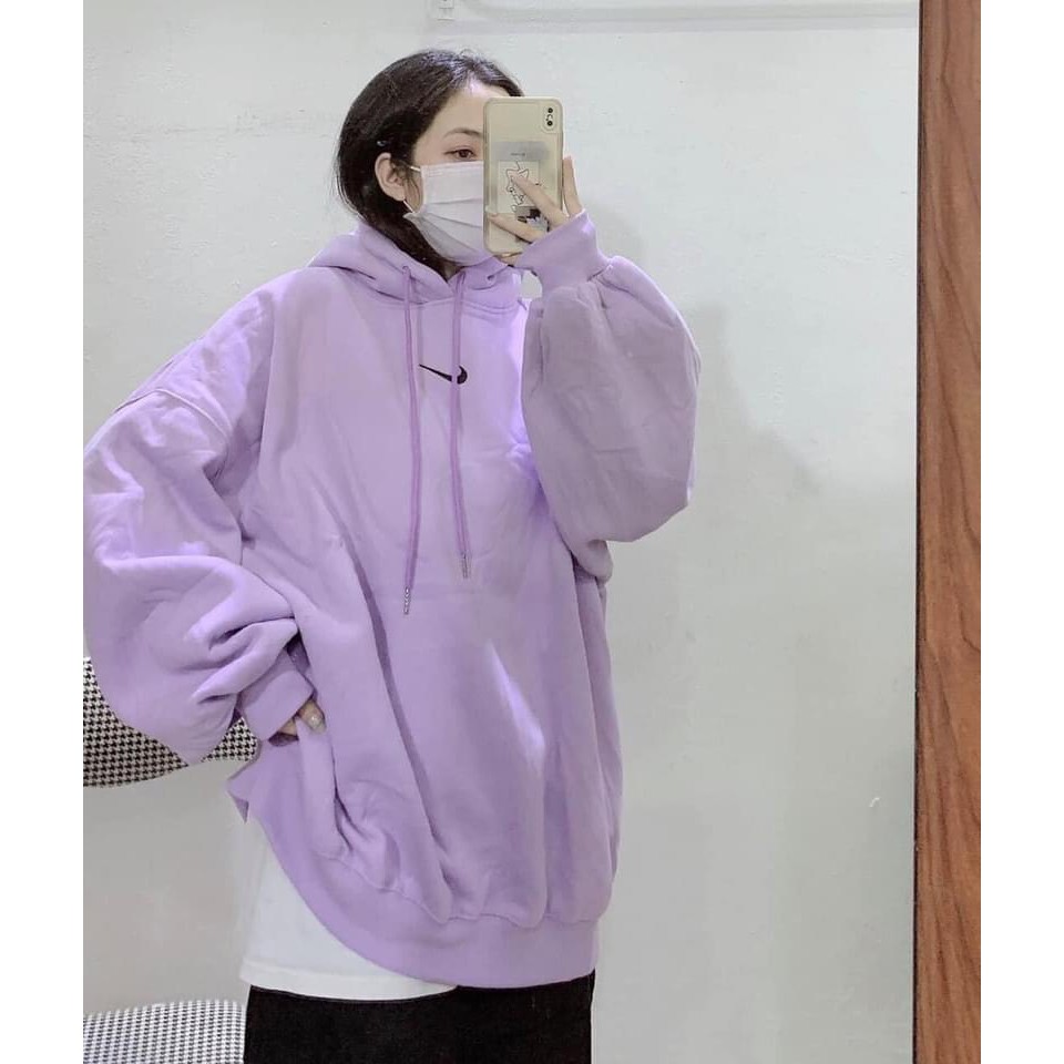 <Ảnh Thật> Áo Hoodie Nik tay dài dáng thể thao Unisex Nam Nữ | BigBuy360 - bigbuy360.vn