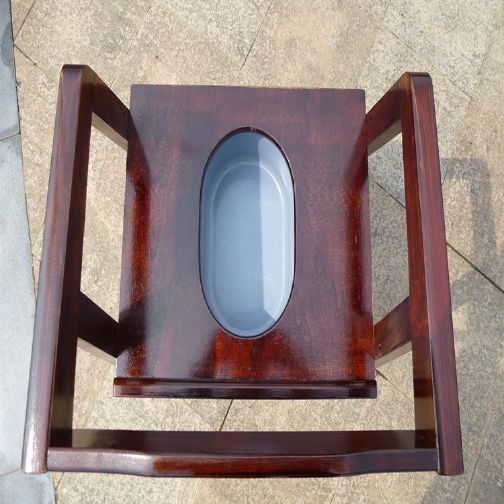 Giá đỡ nhà vệ sinh cho người lớn tuổi ghế tắm bồn được gia cố chống trượt đình chắc chắn bằng gỗ hình chữ U có tay vịn