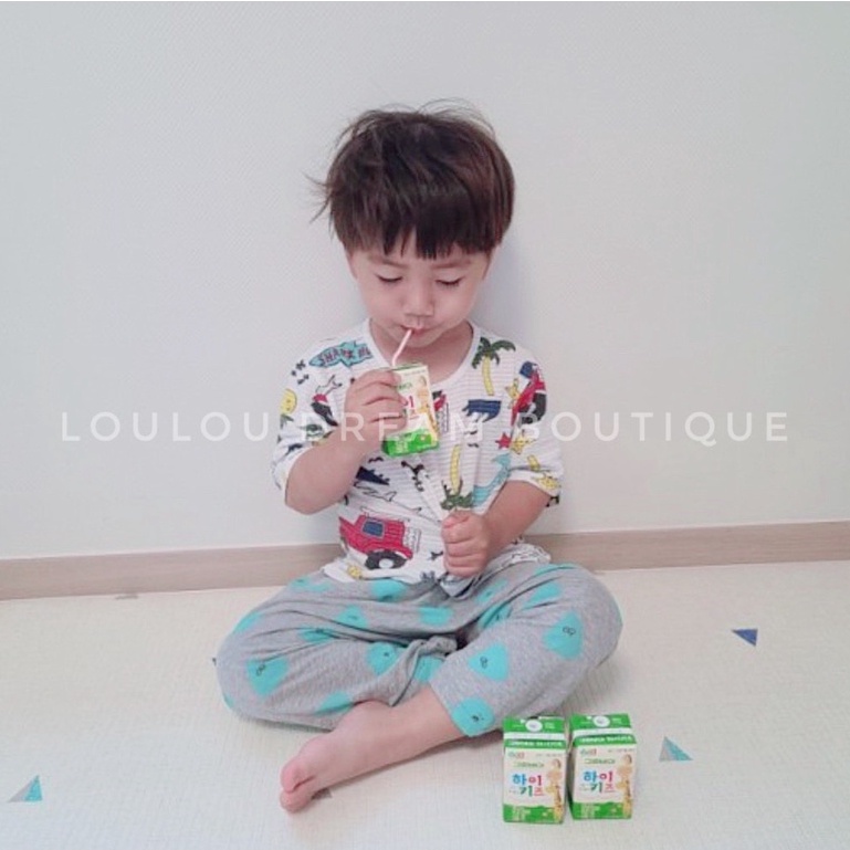 Sữa tươi Greenbia Hikid Kidsmore Hàn Quốc mẫu mới / Lốc 3 Hộp x 150ml tăng cân tăng cao [SẴN]