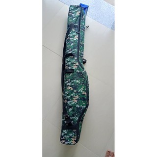 bao cần lính 2 ngăn có bụng dài 1m3 1m4 1m5-bao cần câu cá cao cấp-túi đựng cần câu cá chất lượng