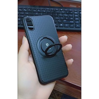Ốp lưng dẻo iface kèm ring iphone x/xs/xs max