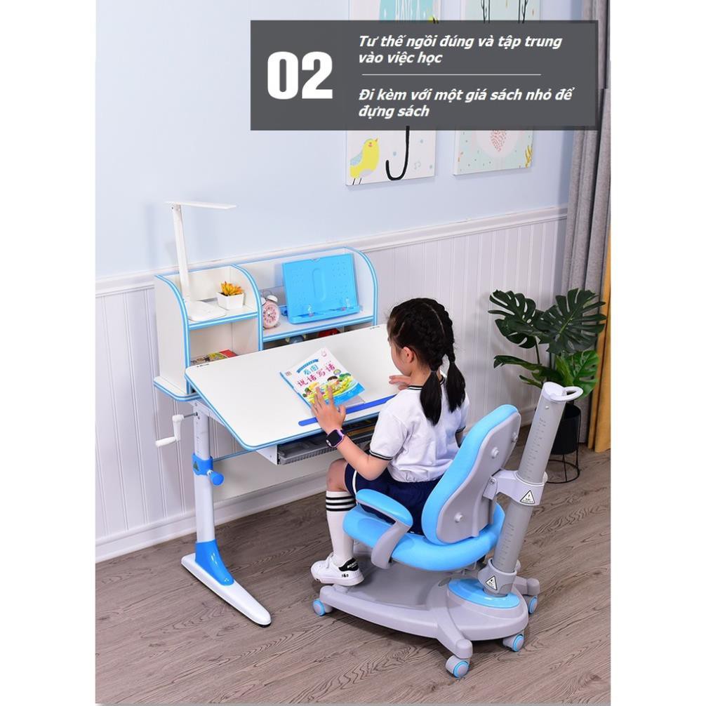 Bàn Học Thông Minh Chống Gù Chống Cận DISNEY 800 giá sách lớn_Bàn ghế học sinh _MOMOMART | BigBuy360 - bigbuy360.vn