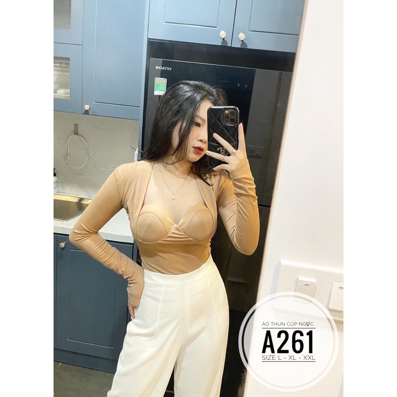 Bigsize Áo thun cúp ngực A261