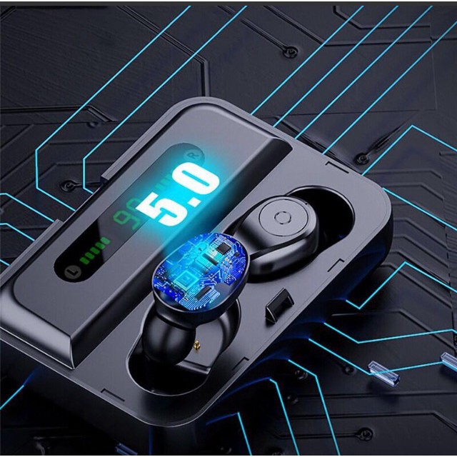 Tai nghe Bluetooth Amoi F9 Pro Bản quốc tế Nút Cảm Ứng, Chống Nước, Pin Siêu Khủng, Sạc Siêu NhanhBẢO HÀNH 12 THÁNG