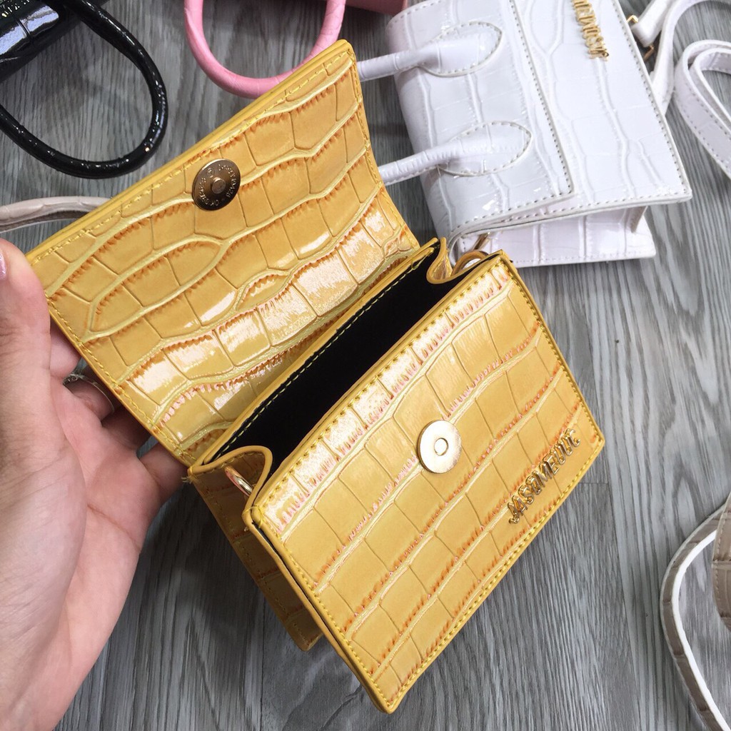 Túi mini đeo chéo da cá sấu túi xách mini 1 quai hàng đẹp MINI1Q
