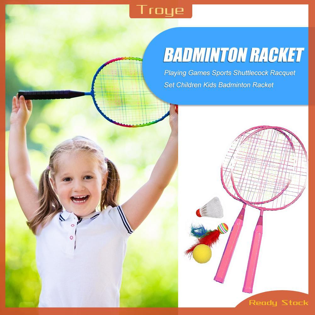 Bộ Vợt Đánh Cầu Lông Trong Nhà / Ngoài Trời Cho Bé