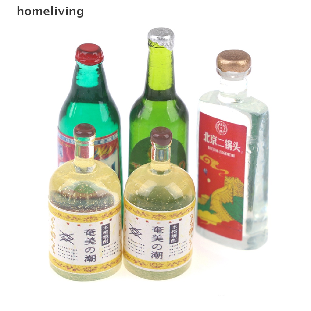 Set 20 Chai Nước Mini Tỉ Lệ 1: 12 1: 6 Cho Bé Chơi Đồ Hàng