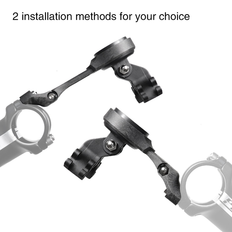 Hỗ trợ gắn máy tính thân tay lái xe đạp cho Garmin Bryton Wahoo Giant với máy ảnh nhẹ Giá đỡ xe đạp