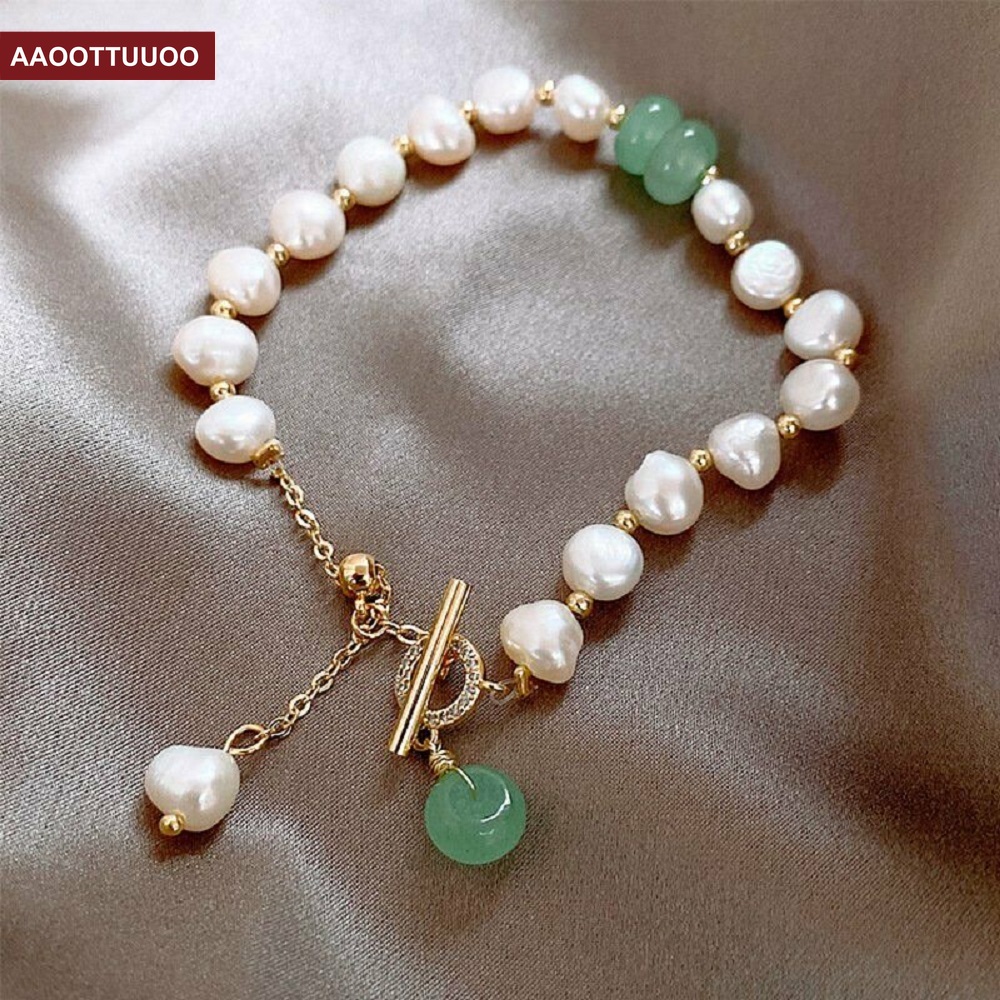 Vòng Tay Ngọc Trai Thời Trang Cho Nữ