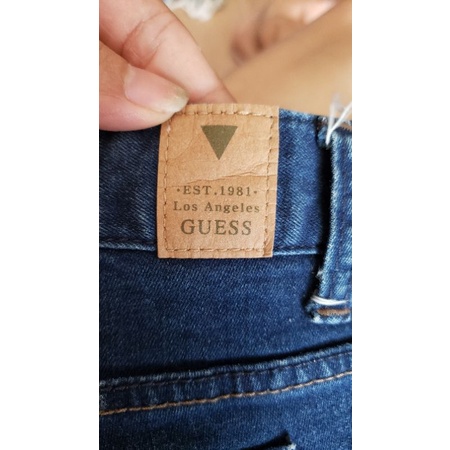 Quần sort Jean cạp siêu cao