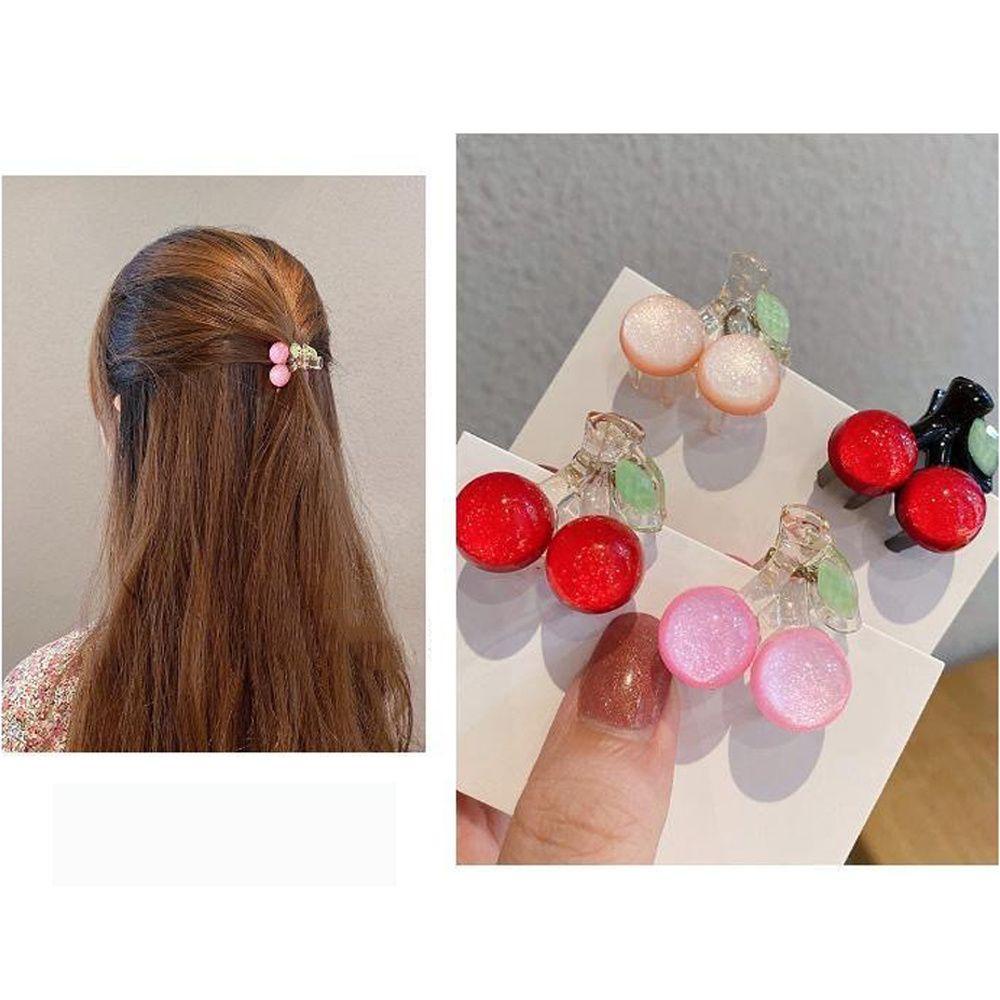 Kẹp Tóc Trang Trí Hình Quả Cherry