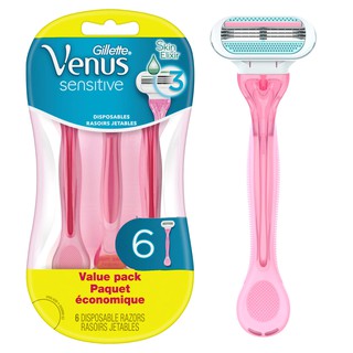 (1 cây) Dao cạo cho phái nữ Gillette Venus Sensitive cao cấp – USA