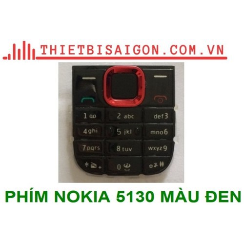 PHÍM NOKIA 5130 MÀU ĐEN