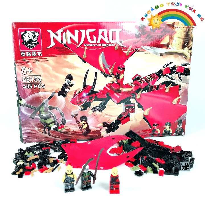 Đồ Chơi Lắp ghép thông minh Ninja đại chiến KD1090 [SHIP TOÀN QUỐC]