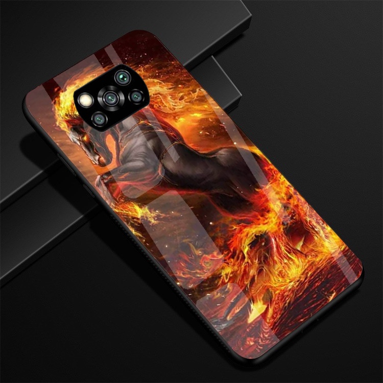 Ốp lưng Xiaomi poco x3 / poco x3 pro mặt lưng ép kính chống bể hình đẹp