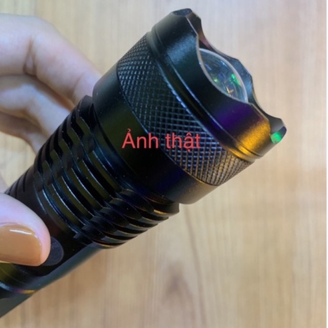 Đèn Pin Siêu Sáng XHP50 Chống Nước Zoom Xa Gần