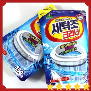 Bột tẩy làm sạch máy giặt bịch bự 450gr