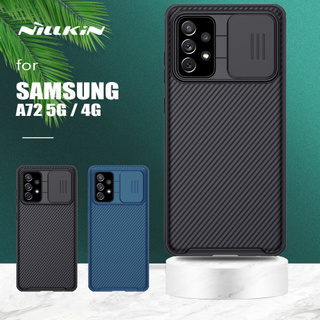 Ốp lưng Samsung Galaxy A72 4G / Galaxy A72 5G - Ốp lưng chống sốc Nillkin Camshield Pro, bảo vệ camera