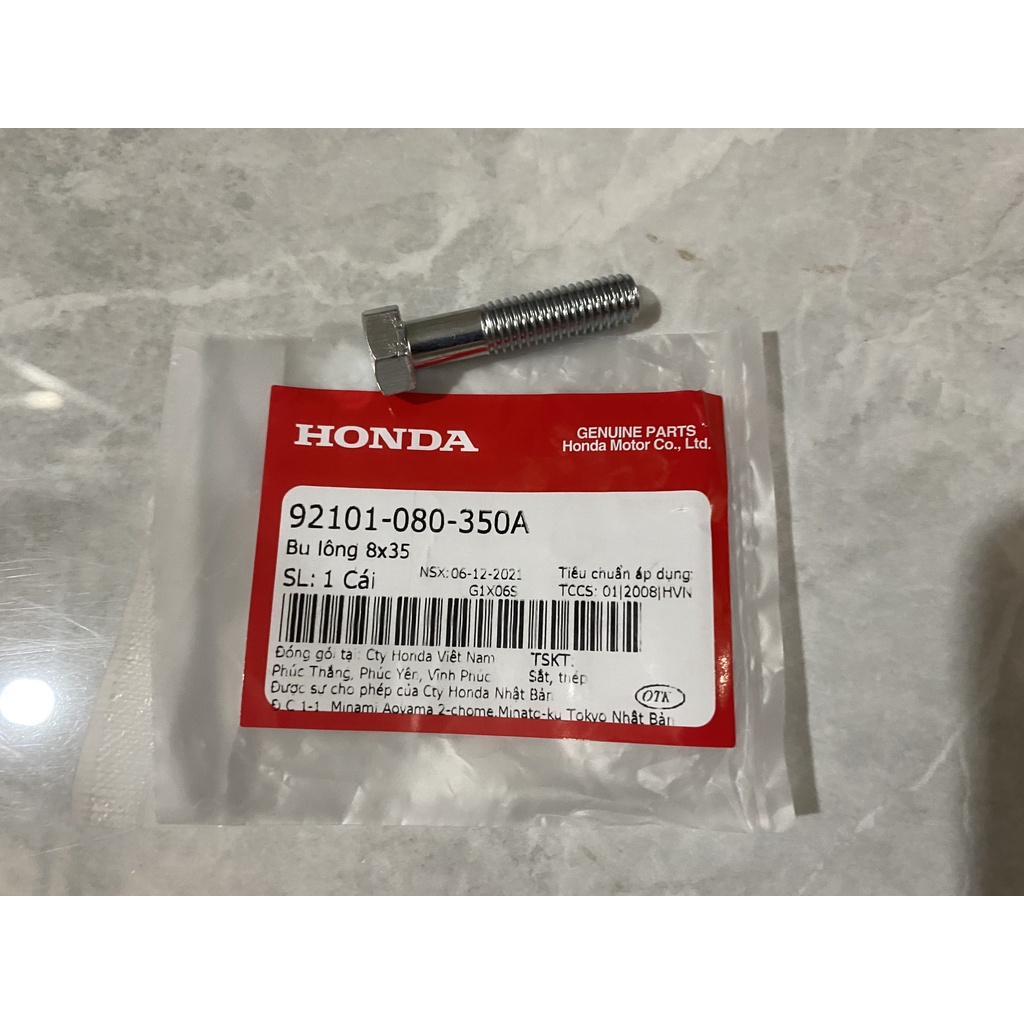 92101080350A Bu lông 8x35