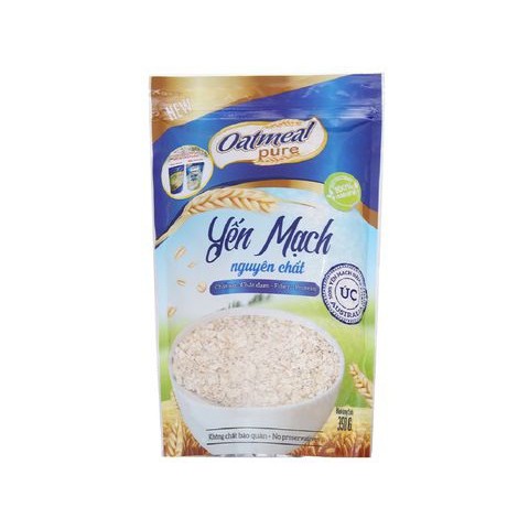 Yến mạch Úc nguyên chất cán vảy Captain Instant Oatsmeal 350g